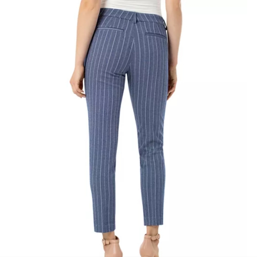 Liverpool Los Angeles Kelsey Striped Knit Pants Size 31 US 12 - Picture 2 of 10